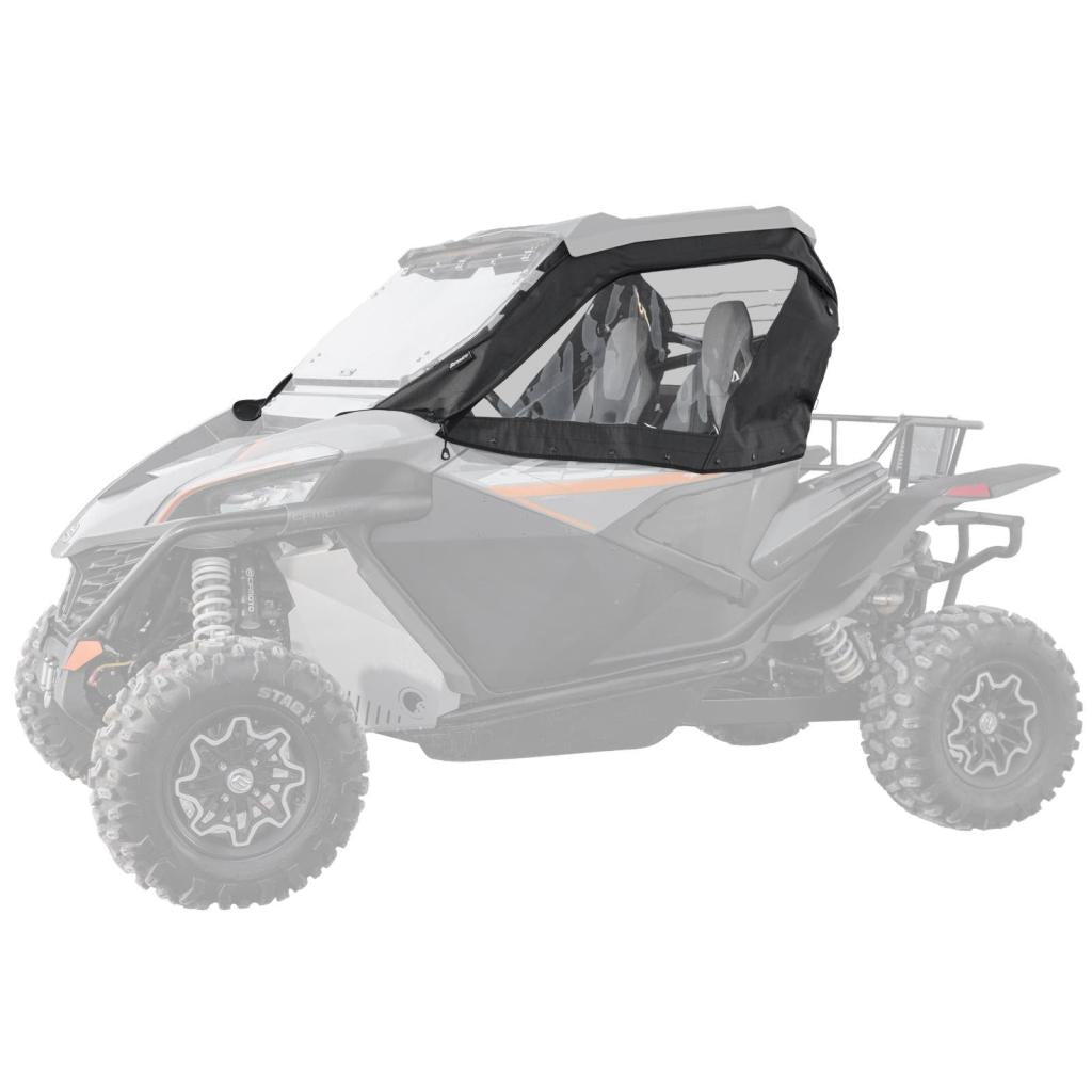 SuperATV CFMOTO ZForce 950 Primal Soft Cab Enclosure Upper Doors - MojoMotoSport.com