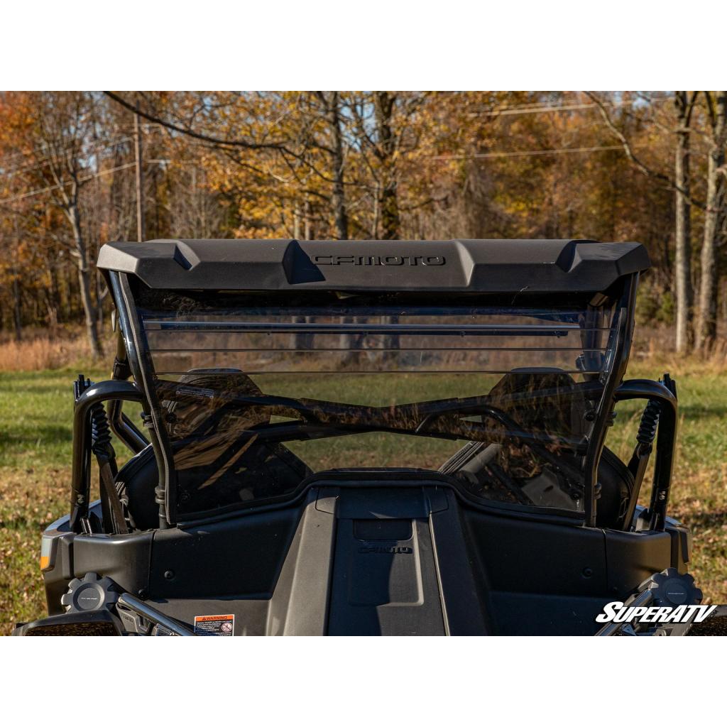 SuperATV CFMOTO ZForce 950 Rear Windshield - MojoMotoSport.com