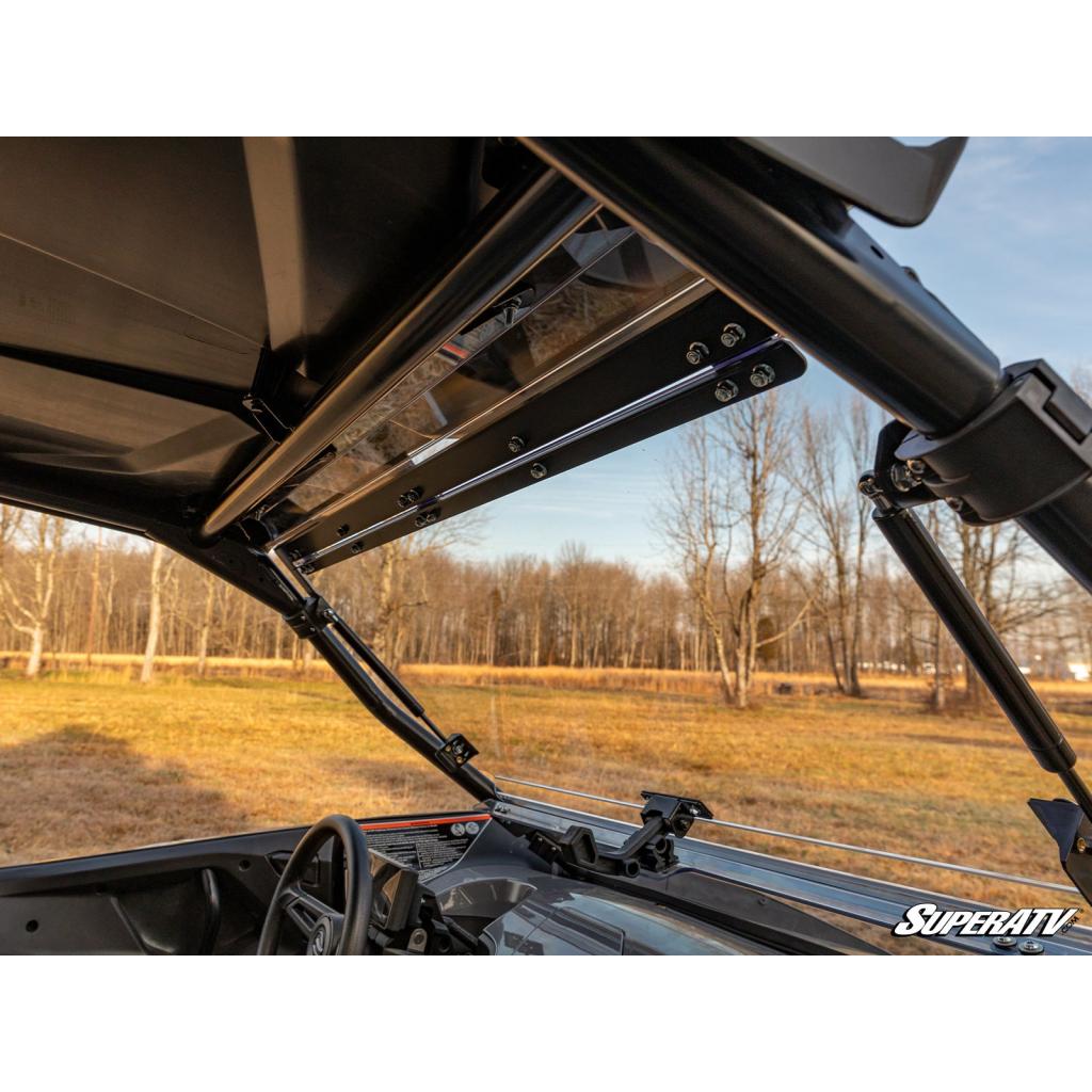SuperATV CFMOTO ZForce 950 Scratch Resistant Flip Windshield - MojoMotoSport.com