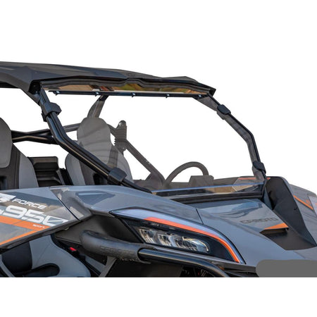 SuperATV CFMOTO ZForce 950 Scratch Resistant Full Windshield - MojoMotoSport.com