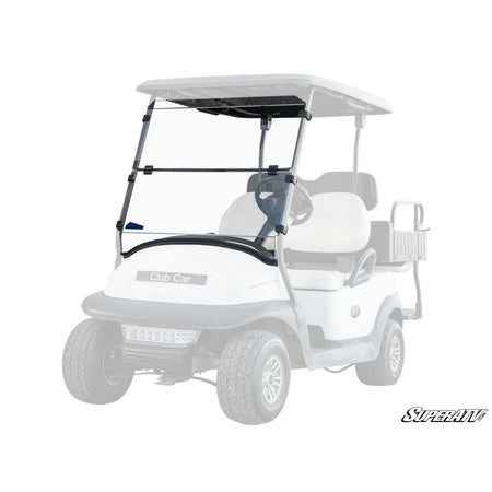 SuperATV Corsa Blue Club Car Precedent Flip Down Windshield - MojoMotoSport.com