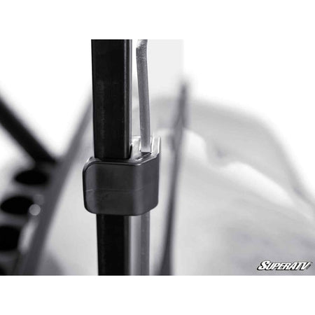 SuperATV Corsa Blue Yamaha Drive 2 Flip Down Windshield - MojoMotoSport.com