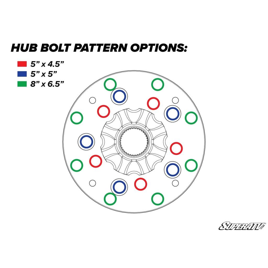 SuperATV GDP Portal Universal Truck/Jeep Hubs - MojoMotoSport.com