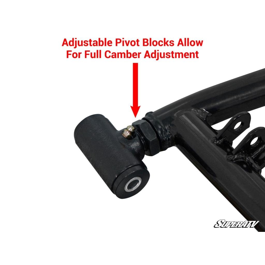 SuperATV High Clearance Rear A - Arms Arctic Cat Wildcat Sport 2015 - 2019 - MojoMotoSport.com