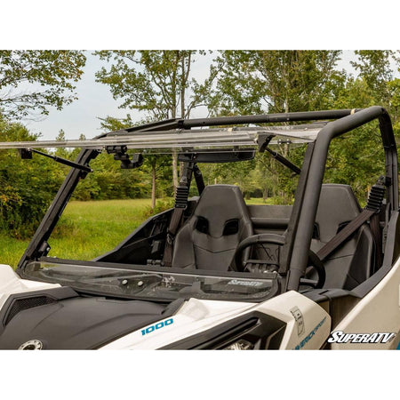 SuperATV Hisun 17" Curved Rear View Mirror - MojoMotoSport.com