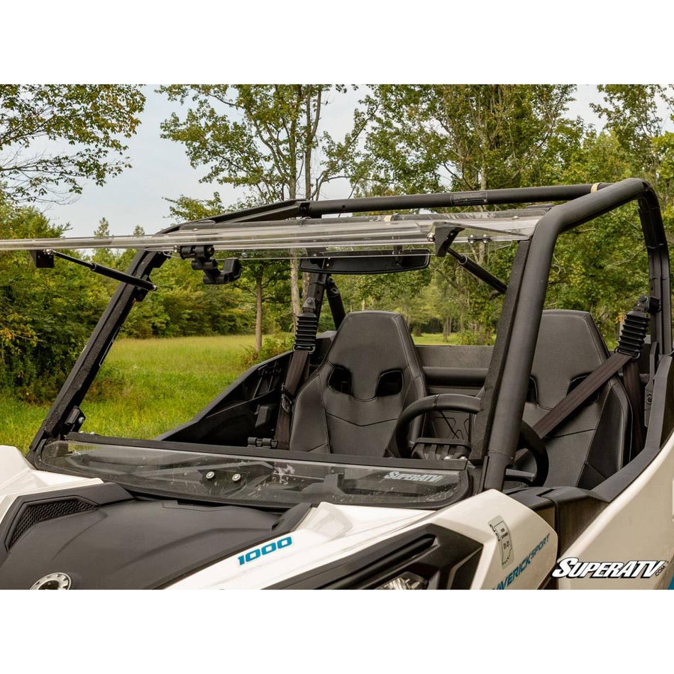 SuperATV Hisun 17" Curved Rear View Mirror - MojoMotoSport.com