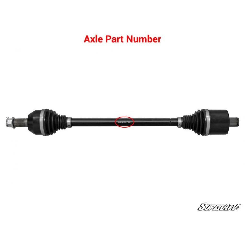 SuperATV Honda Heavy - Duty Replacement CV Joint Kit Rhino 2.0 - MojoMotoSport.com