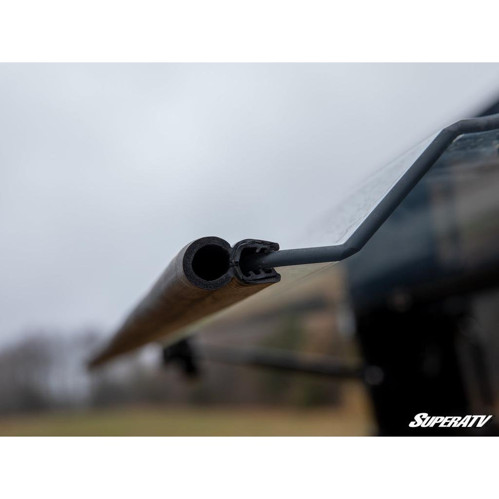 SuperATV Honda Pioneer 1000 - 5 Rear Flip Windshield - MojoMotoSport.com