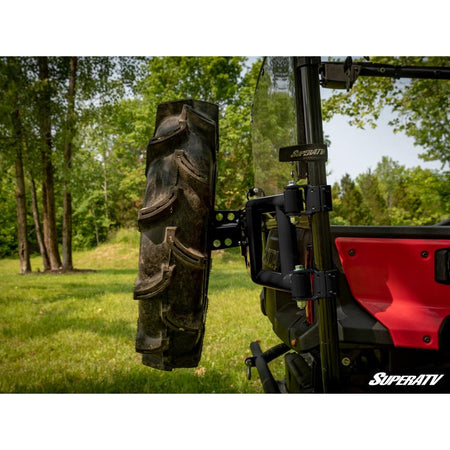 SuperATV Honda Pioneer 1000 - 5 Spare Tire Carrier - MojoMotoSport.com