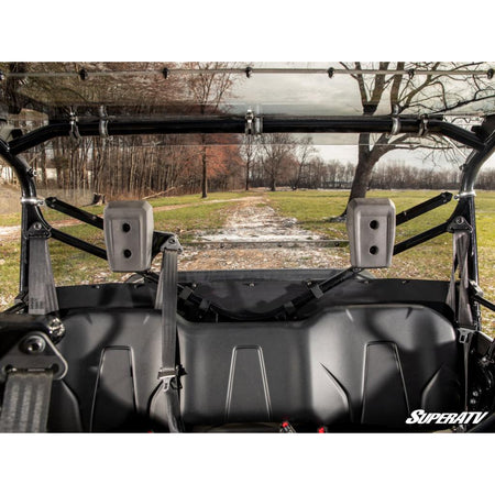 SuperATV Honda Pioneer 1000 - 6 Rear Windshield - MojoMotoSport.com