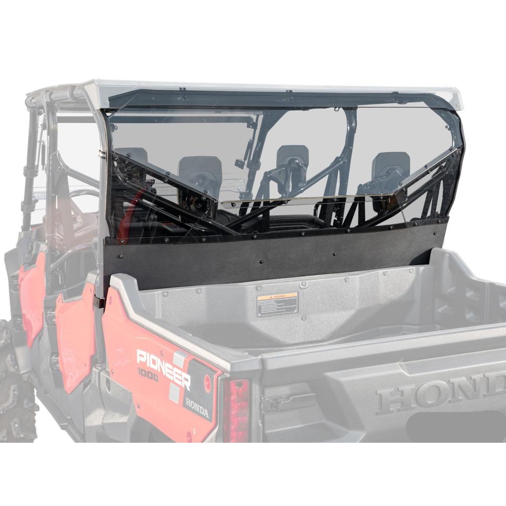 SuperATV Honda Pioneer 1000 - 6 Rear Windshield - MojoMotoSport.com