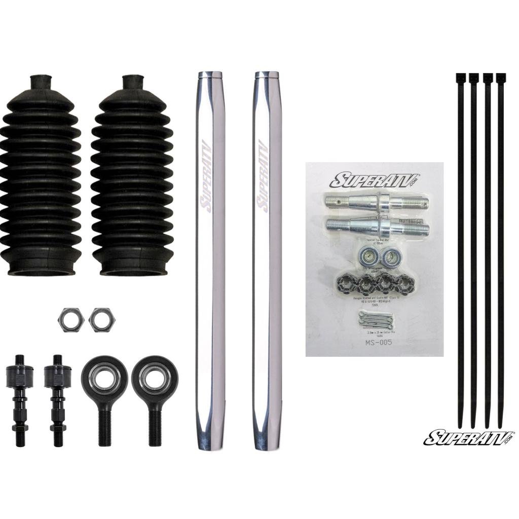 SuperATV Honda Pioneer 1000 Billet Aluminum Hex Tie Rod Kit - MojoMotoSport.com