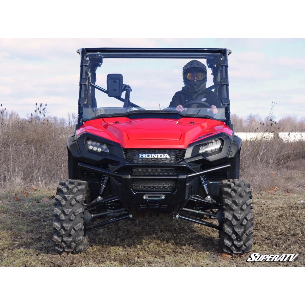 SuperATV Honda Pioneer 1000 Full Windshield - MojoMotoSport.com