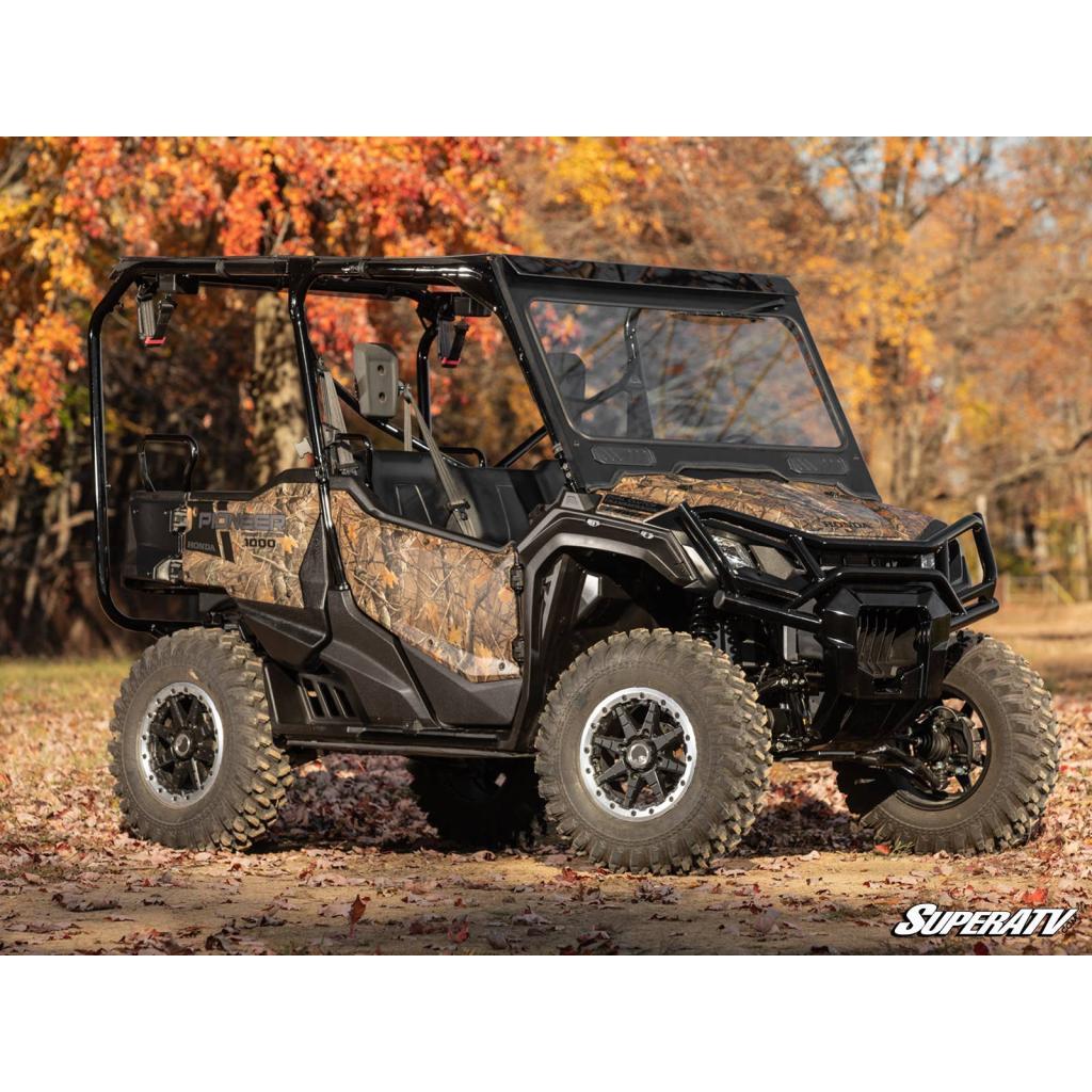 SuperATV Honda Pioneer 1000 Glass Windshield - MojoMotoSport.com