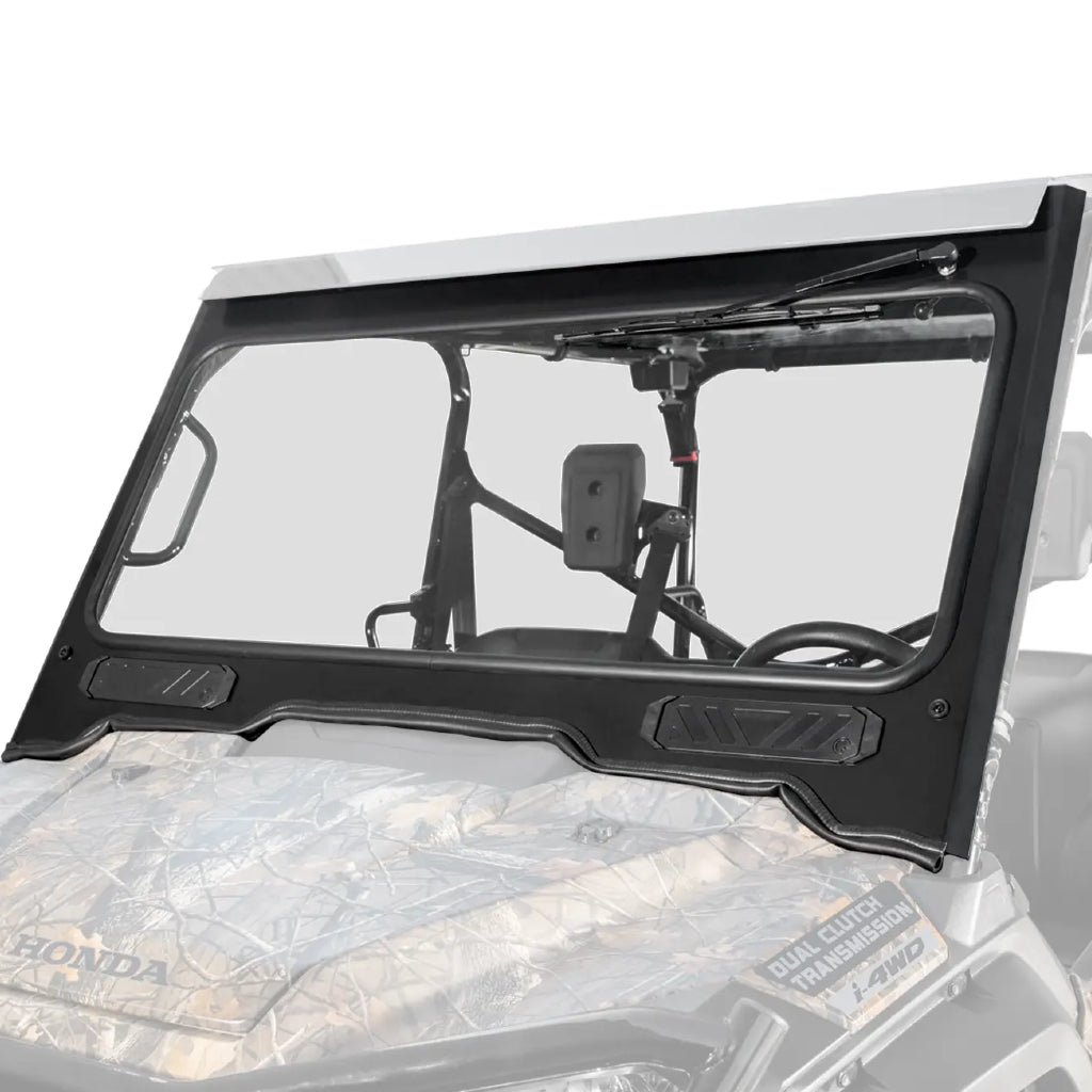 SuperATV Honda Pioneer 1000 Glass Windshield - MojoMotoSport.com