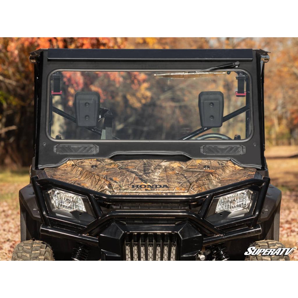 SuperATV Honda Pioneer 1000 Glass Windshield - MojoMotoSport.com