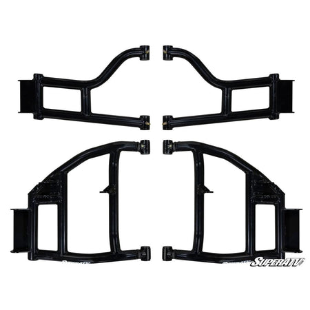SuperATV Honda Pioneer 1000 High Clearance 1.5" Offset Rear A - Arms - MojoMotoSport.com