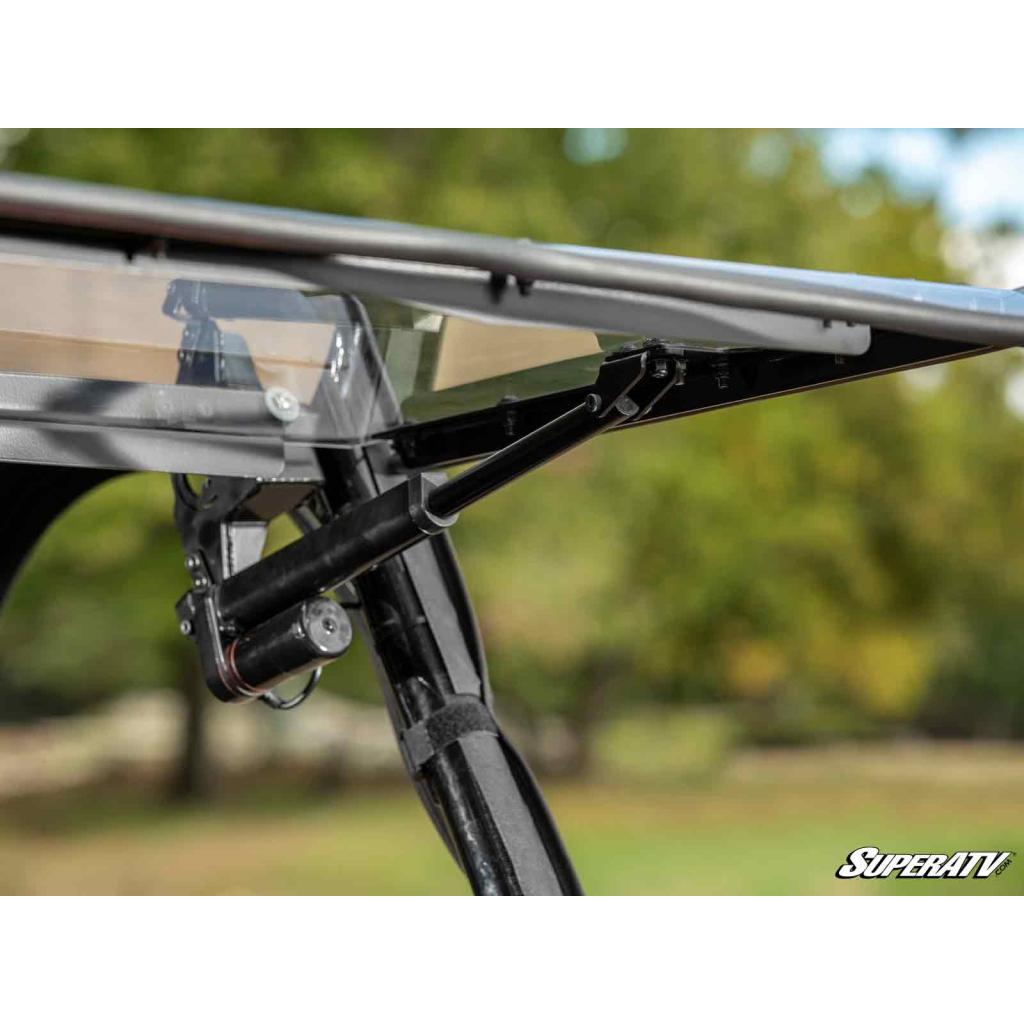 SuperATV Honda Pioneer 1000 MaxDrive Power Flip Windshield - MojoMotoSport.com