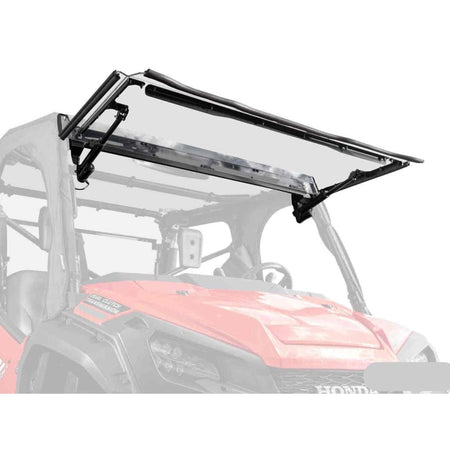 SuperATV Honda Pioneer 1000 MaxDrive Power Flip Windshield - MojoMotoSport.com
