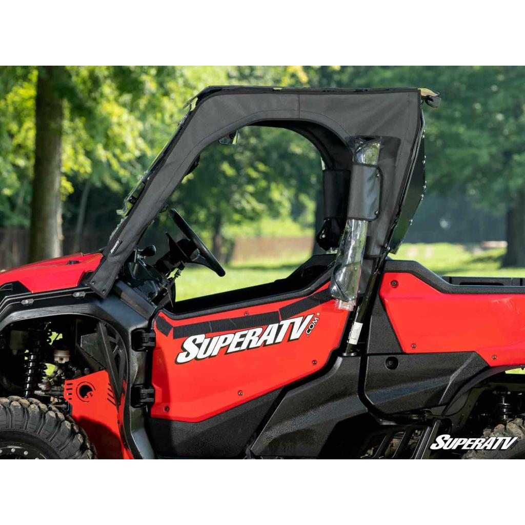 SuperATV Honda Pioneer 1000 Primal Soft Cab Enclosure Upper Doors - MojoMotoSport.com