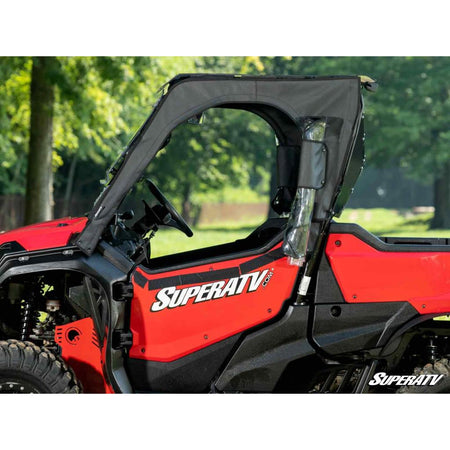 SuperATV Honda Pioneer 1000 Primal Soft Cab Enclosure Upper Doors - MojoMotoSport.com