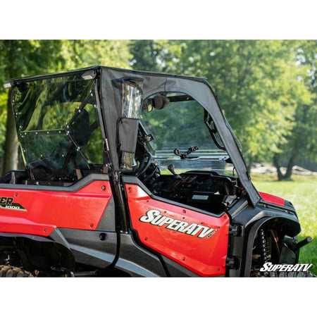 SuperATV Honda Pioneer 1000 Primal Soft Cab Enclosure Upper Doors - MojoMotoSport.com