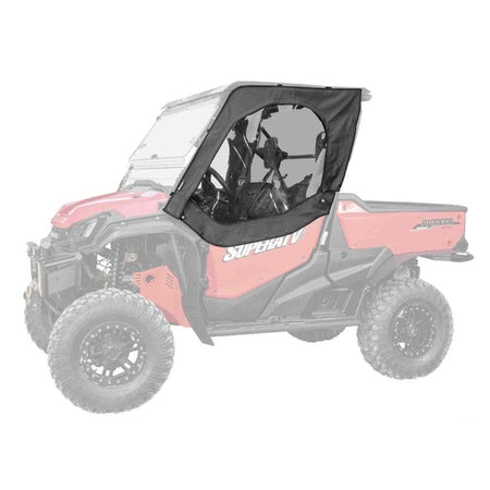 SuperATV Honda Pioneer 1000 Primal Soft Cab Enclosure Upper Doors - MojoMotoSport.com