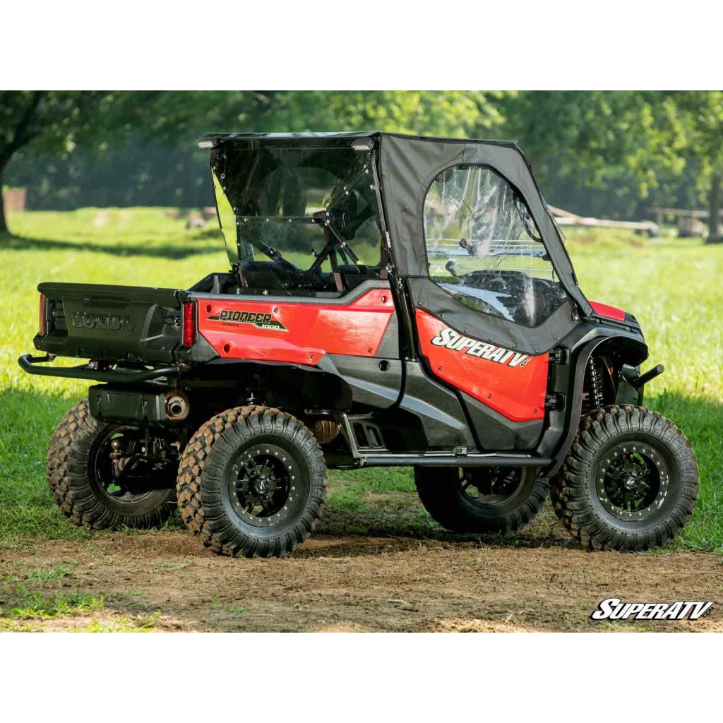 SuperATV Honda Pioneer 1000 Primal Soft Cab Enclosure Upper Doors - MojoMotoSport.com
