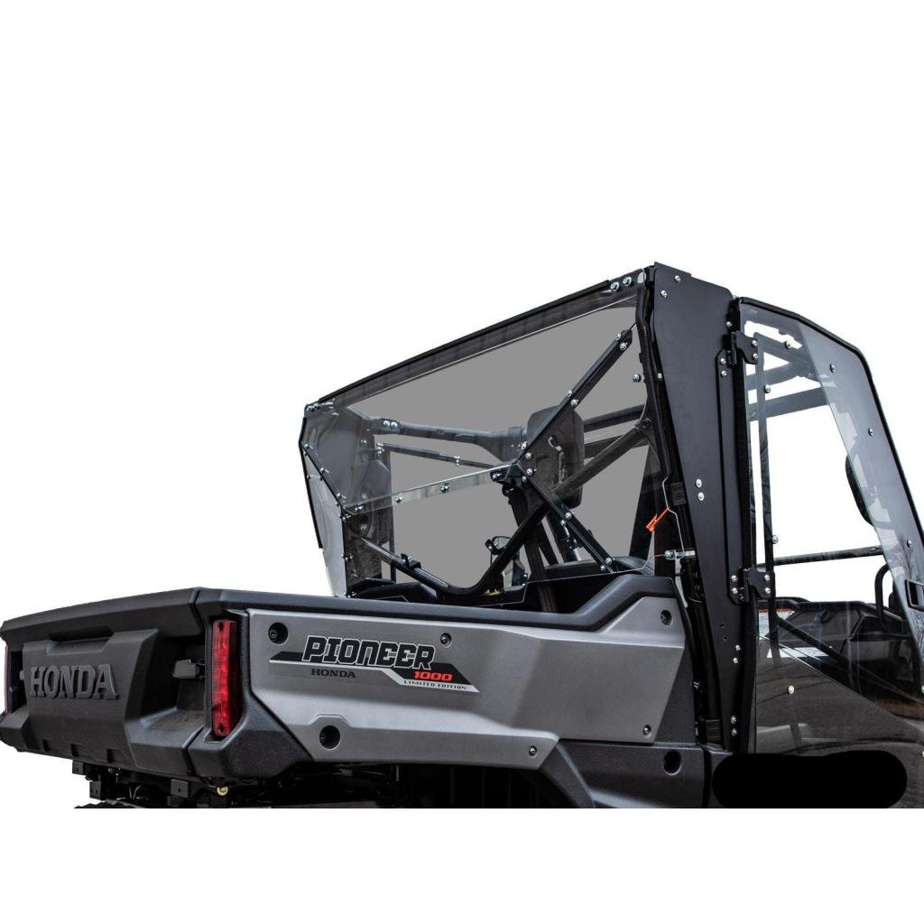 SuperATV Honda Pioneer 1000 Rear Windshield - MojoMotoSport.com