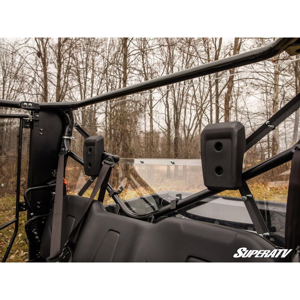SuperATV Honda Pioneer 1000 Rear Windshield - MojoMotoSport.com