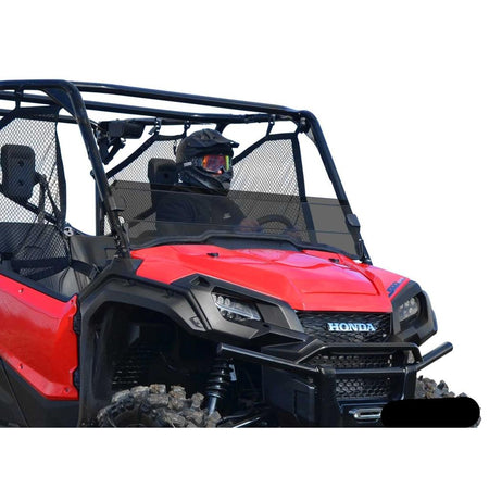 SuperATV Honda Pioneer 1000 Scratch Resistant Half Windshield - MojoMotoSport.com