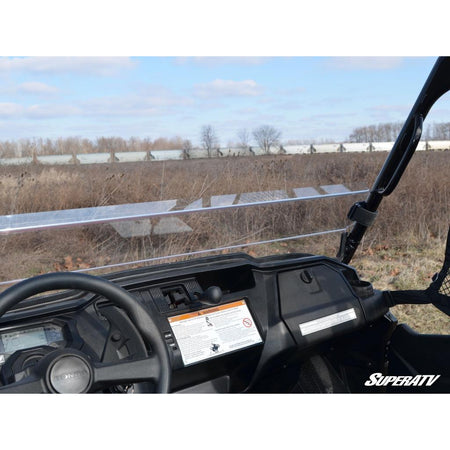 SuperATV Honda Pioneer 1000 Scratch Resistant Half Windshield - MojoMotoSport.com