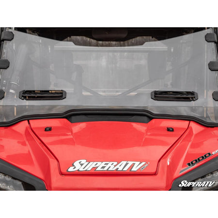 SuperATV Honda Pioneer 1000 Vented Full Windshield - MojoMotoSport.com