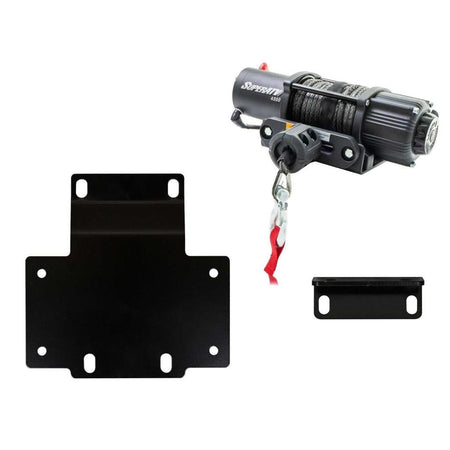 SuperATV Honda Pioneer 1000 Winch Mounting Plate - MojoMotoSport.com