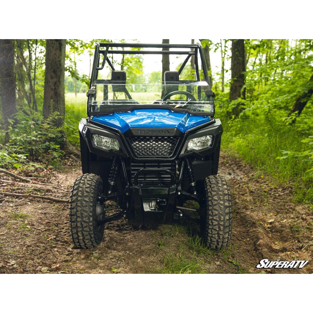 SuperATV Honda Pioneer 500 Half Windshield - MojoMotoSport.com