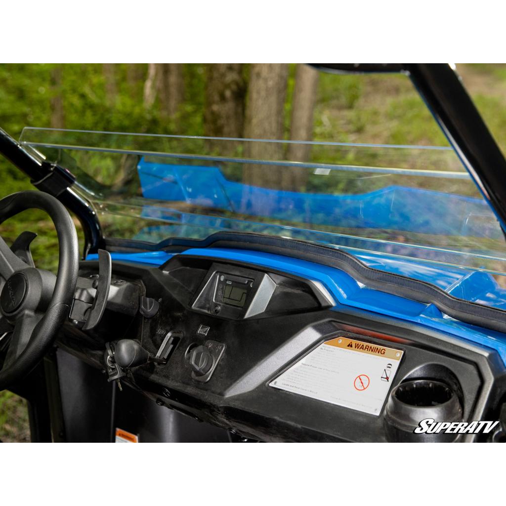 SuperATV Honda Pioneer 500 Half Windshield - MojoMotoSport.com