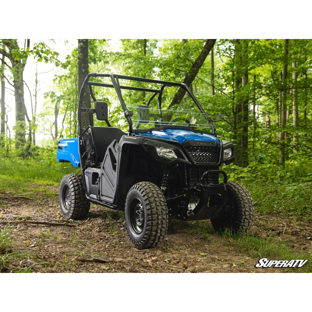 SuperATV Honda Pioneer 500 Half Windshield - MojoMotoSport.com