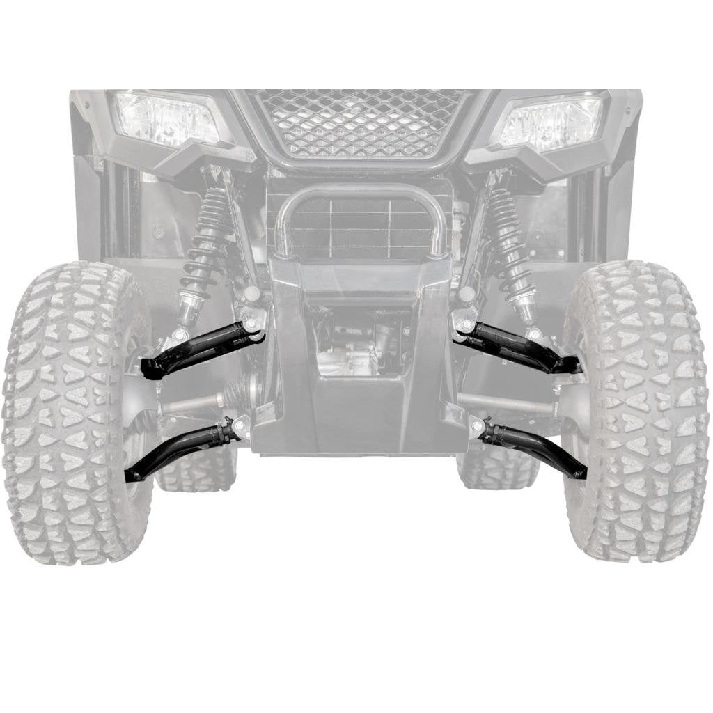 SuperATV Honda Pioneer 520 High - Clearance 1" Forward Offset A - Arms - MojoMotoSport.com