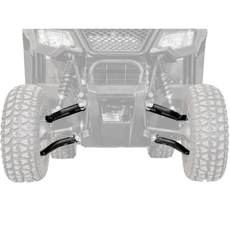 SuperATV Honda Pioneer 520 High - Clearance 1" Forward Offset A - Arms - MojoMotoSport.com