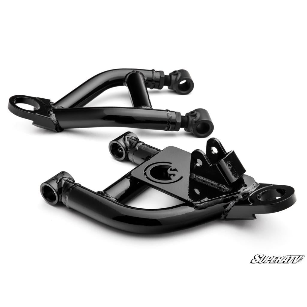 SuperATV Honda Pioneer 520 High - Clearance 1" Forward Offset A - Arms - MojoMotoSport.com
