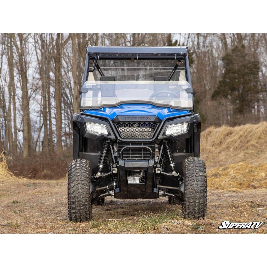 SuperATV Honda Pioneer 520 High - Clearance 1" Forward Offset A - Arms - MojoMotoSport.com