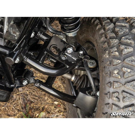 SuperATV Honda Pioneer 520 High - Clearance 1" Forward Offset A - Arms - MojoMotoSport.com