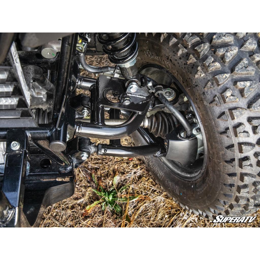 SuperATV Honda Pioneer 520 High - Clearance 1" Forward Offset A - Arms - MojoMotoSport.com