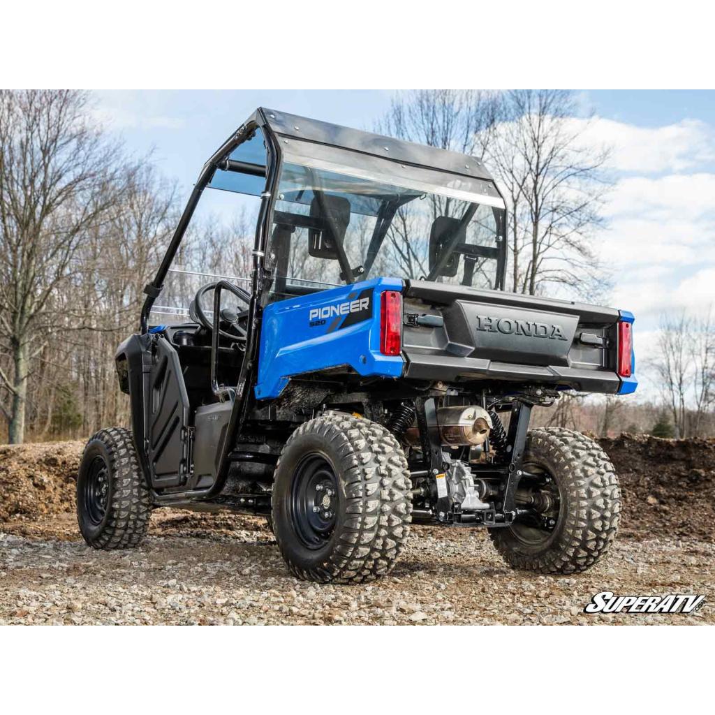 SuperATV Honda Pioneer 520 High - Clearance Rear Offset A - Arms - MojoMotoSport.com
