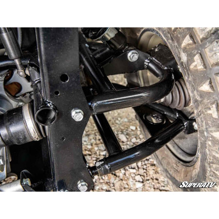 SuperATV Honda Pioneer 520 High - Clearance Rear Offset A - Arms - MojoMotoSport.com
