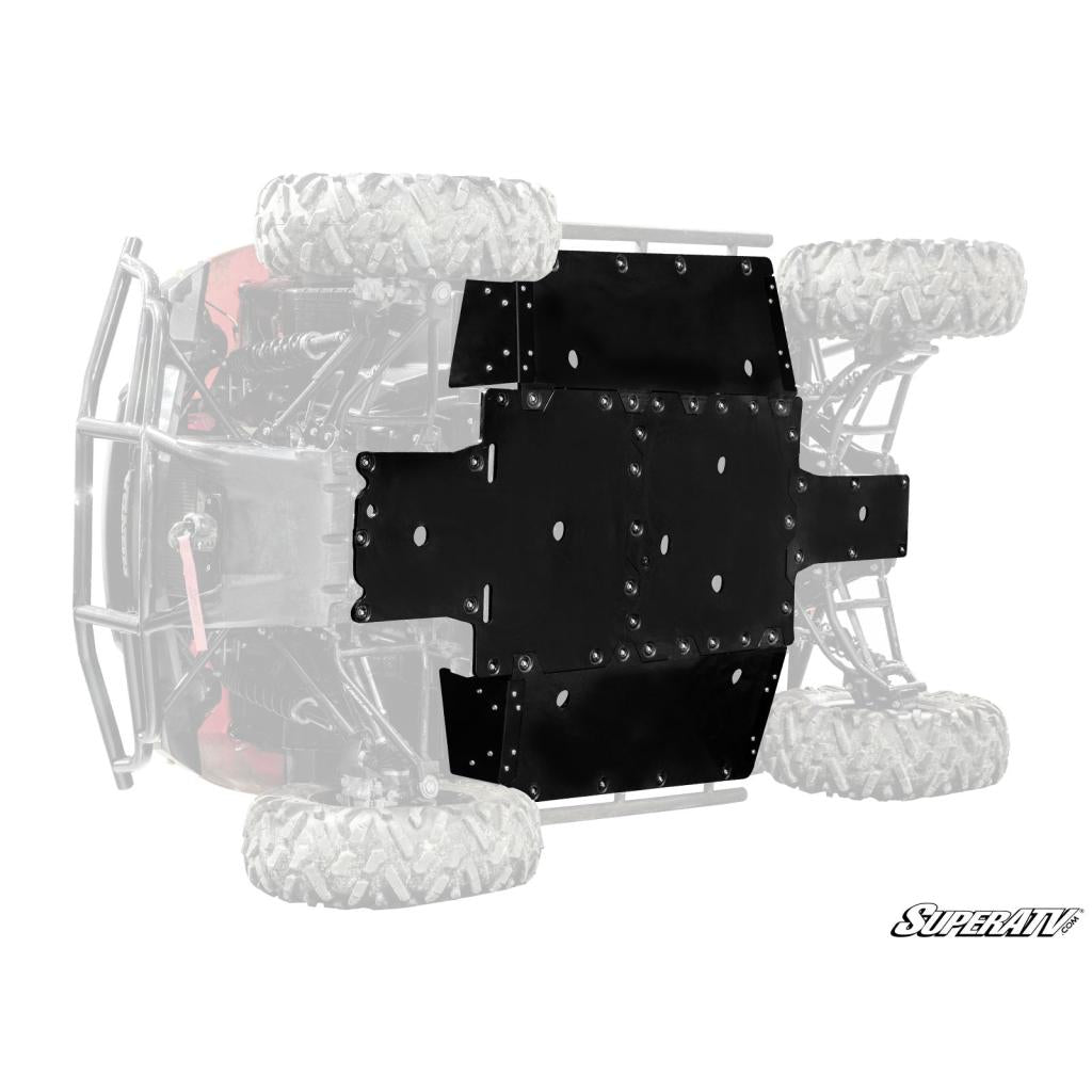SuperATV Honda Pioneer 700 - 4 Full Skid Plate - MojoMotoSport.com
