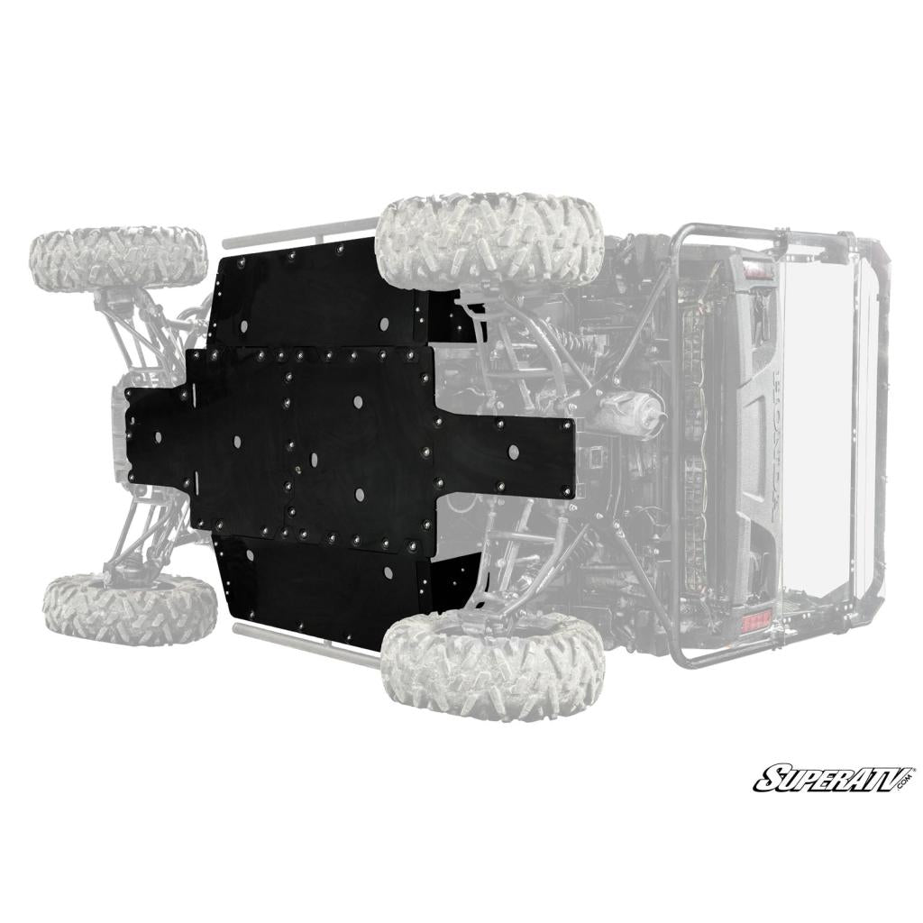 SuperATV Honda Pioneer 700 - 4 Full Skid Plate - MojoMotoSport.com