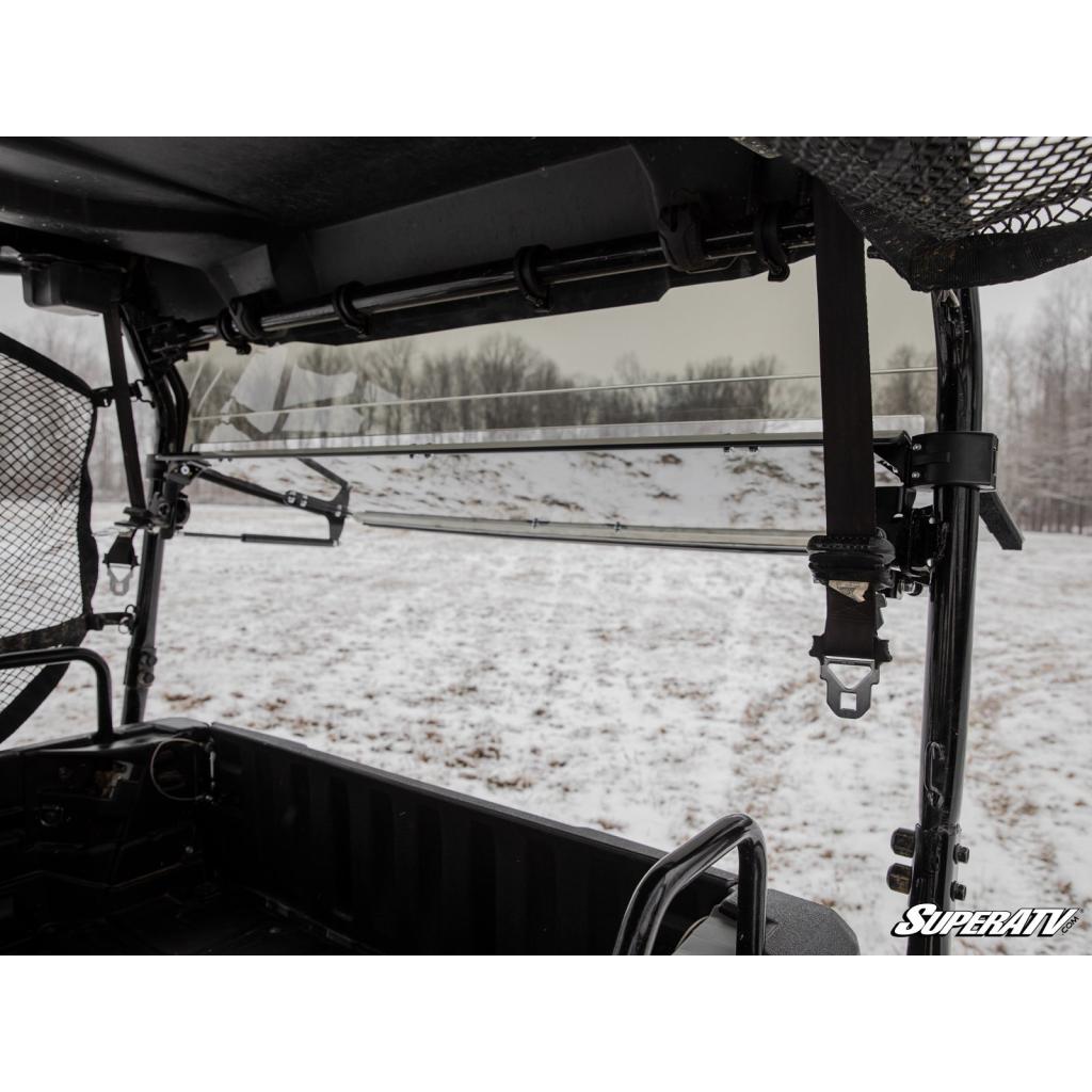 SuperATV Honda Pioneer 700 - 4 Rear Windshield - MojoMotoSport.com