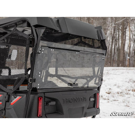 SuperATV Honda Pioneer 700 - 4 Rear Windshield - MojoMotoSport.com