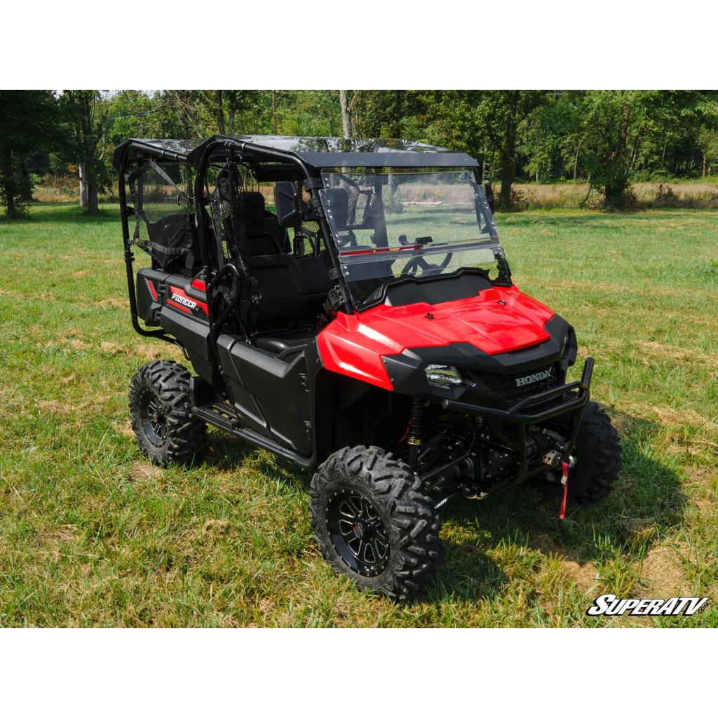 SuperATV Honda Pioneer 700 - 4 Tinted Roof - MojoMotoSport.com